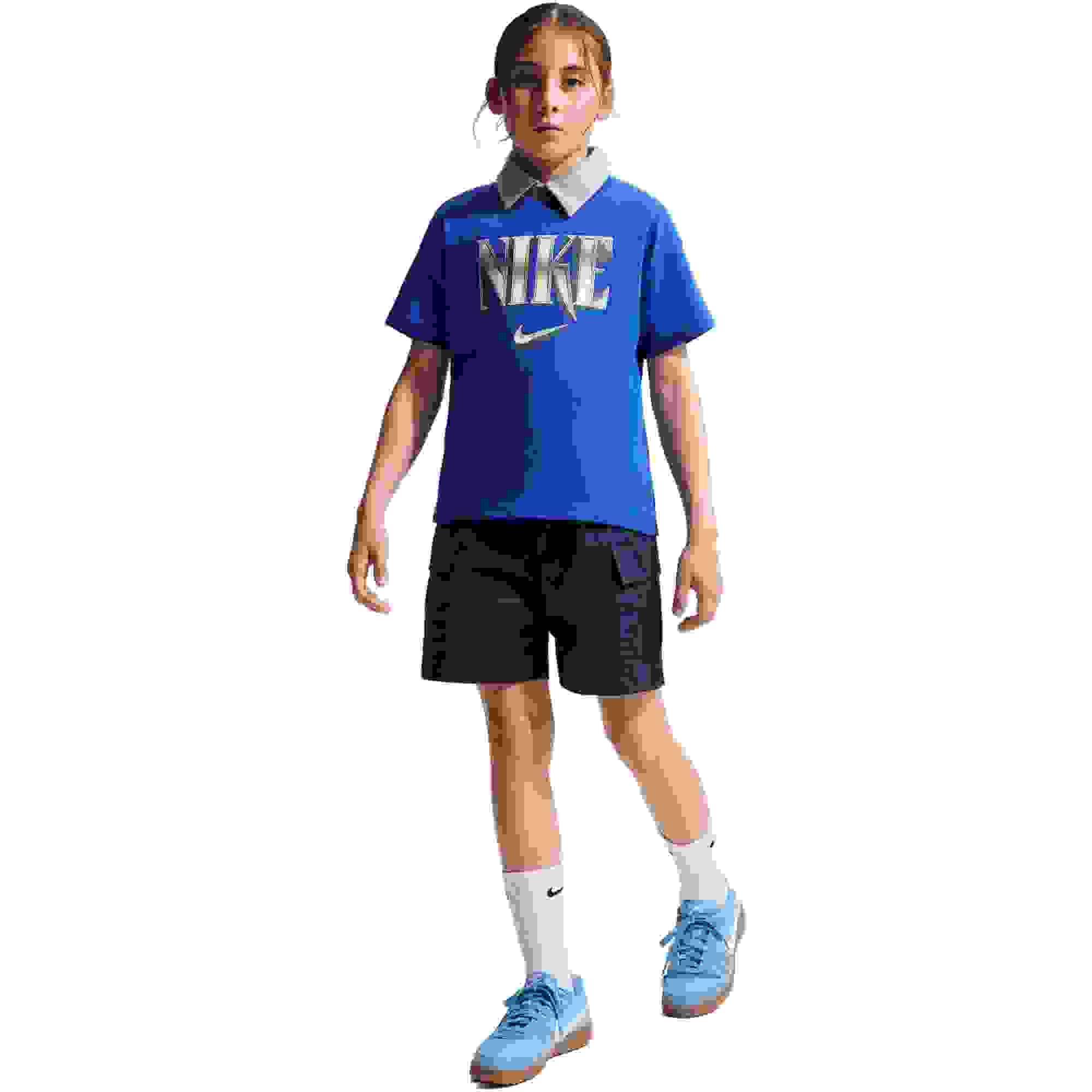 Nike Big Kids' Sportswear Logo Game Royal Tee